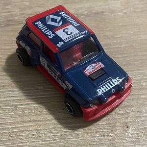 Vintage Majorette No.255 C.Renault Maxi 5 Turbo 1:53 1985 Rare